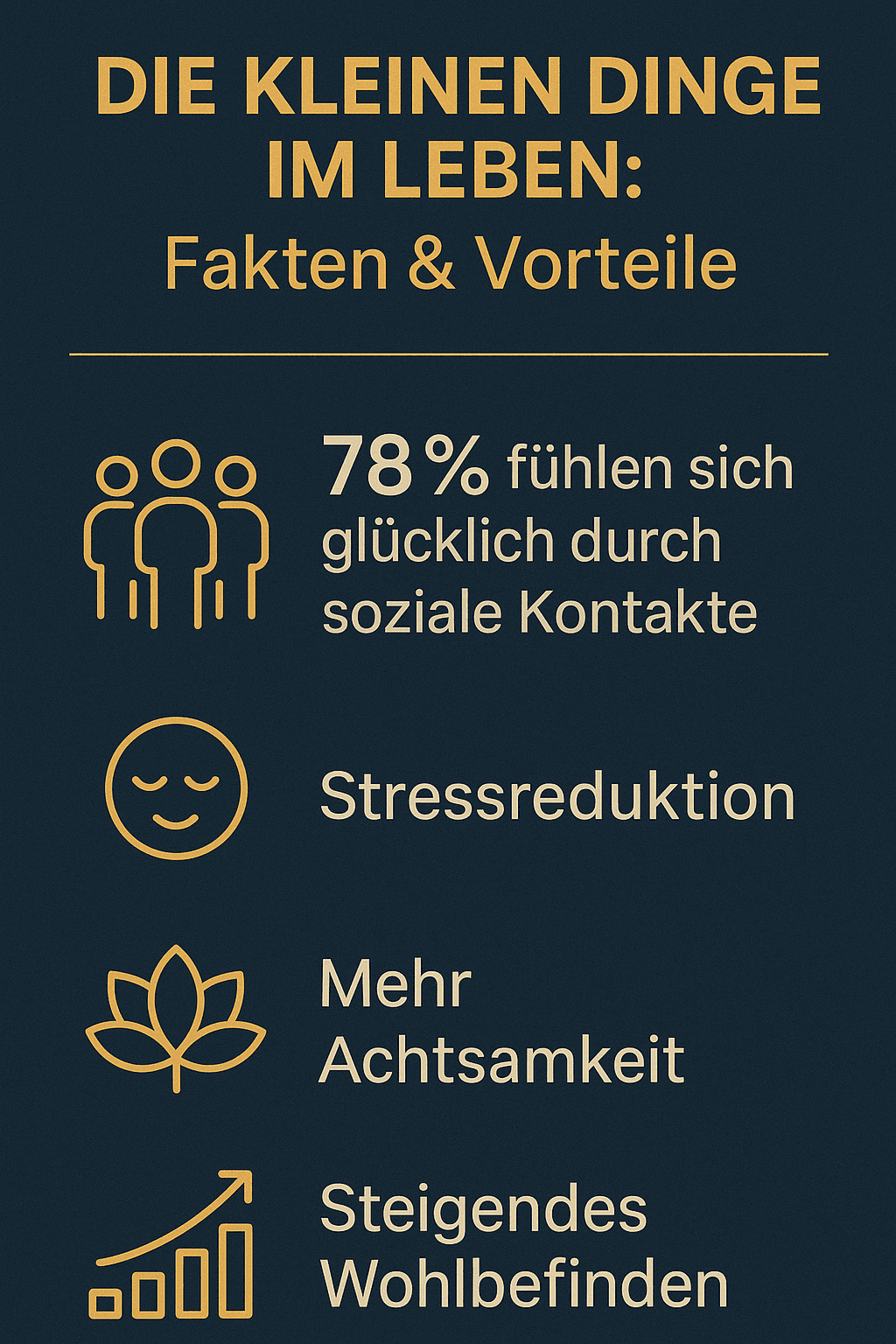 Die kleinen Dinge im Leben: Dein Weg zum Glück Tipp Dankbarkeit üben
