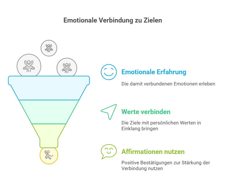 Erfolgreich Ziele visualisieren: Der Schlüssel zu Ihrem Erfolg! Emotionale Verbindung: Dein Treibstoff für die Zielerreichung