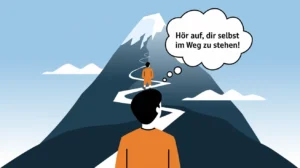 Dir Selbst im Weg zu stehen