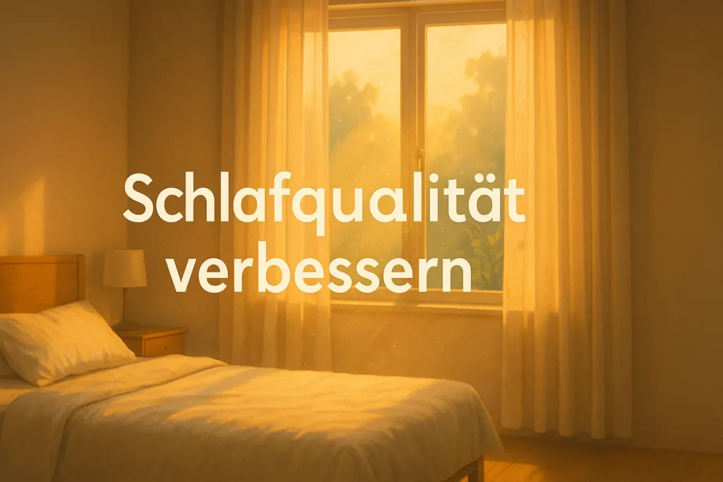 Schlafqualität verbessern: So geht's! Schlafqualität verbessern
