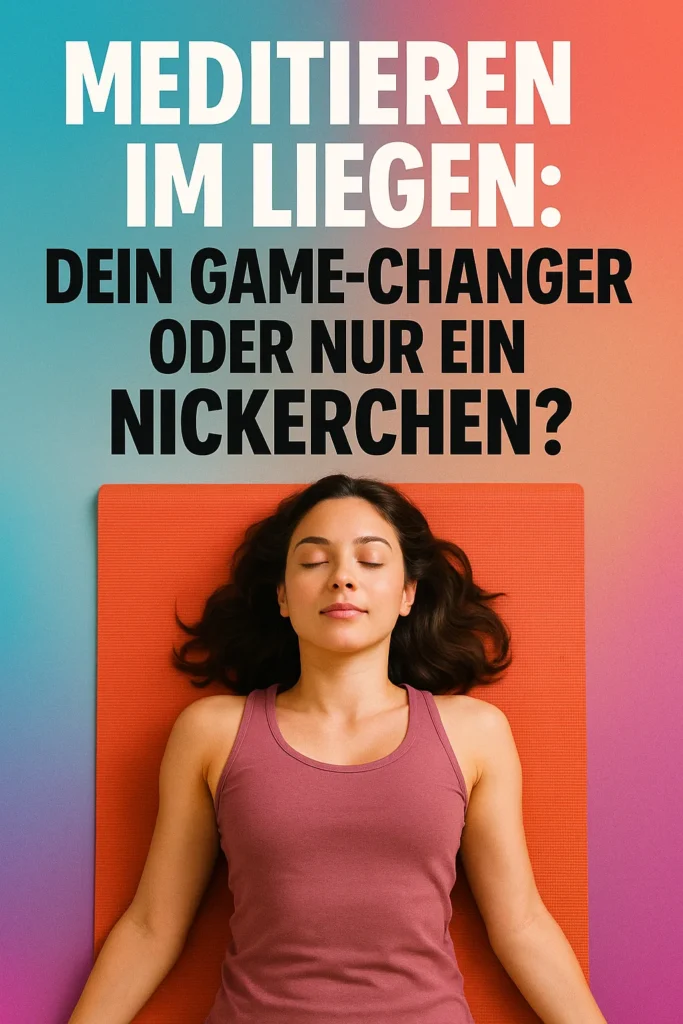 Meditieren im Liegen: 5 Fehler, die dich nur müde machen Meditieren im Liegen: 5 Fehler, die dich nur müde machen