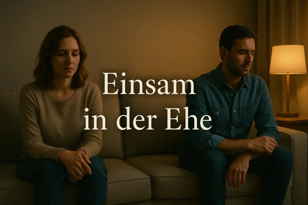Einsam in der Ehe: Fühlst du dich allein? Einsam in der Ehe