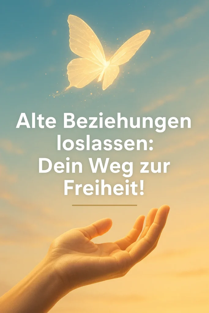 Alte Beziehungen loszulassen und glücklich zu werden