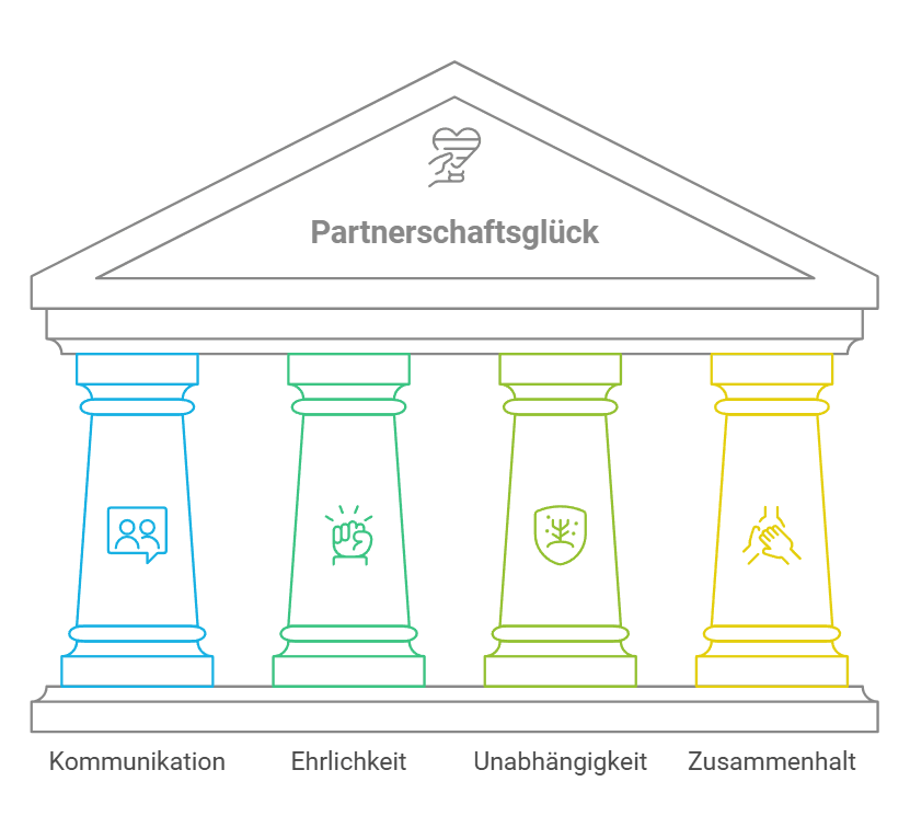 Die 4 Säulen einer Beziehung: Ein ganzheitlicher Blick