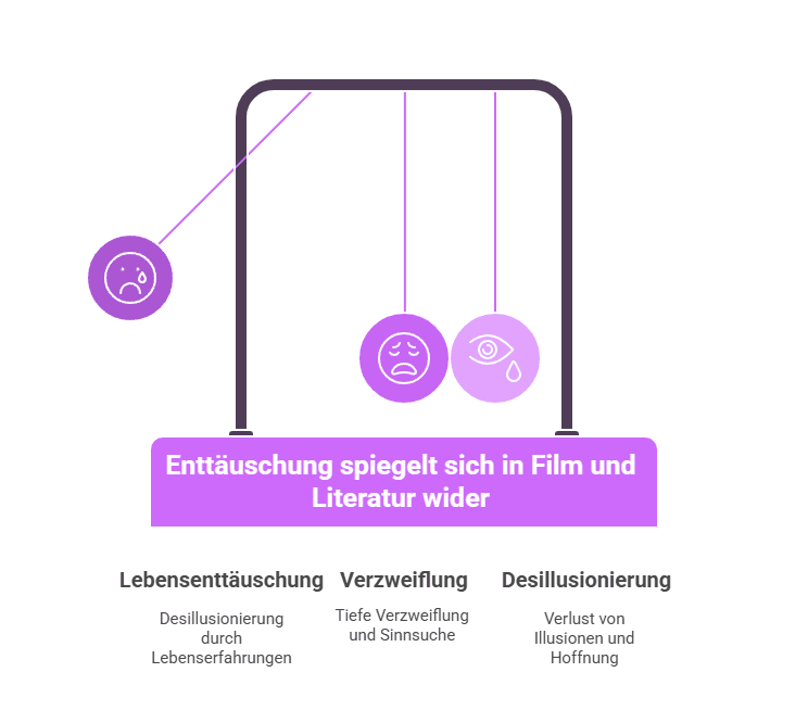 Vom Leben enttäuscht und desillusioniert: Wege zurück! Kulturelle Spiegelungen: Enttäuschung in Film und Literatur