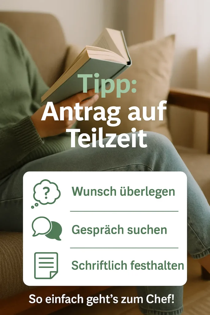 Arbeitszeitreduzierung: Weniger Stress, mehr Leben? Antrag auf Teilzeit
