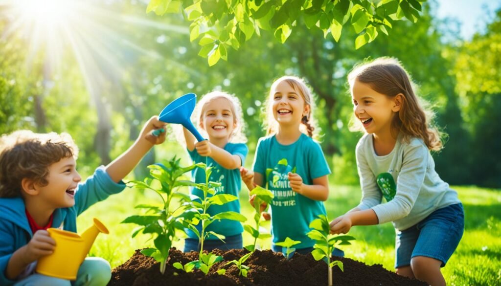 Nachhaltigkeitsbewusstsein bei Kindern