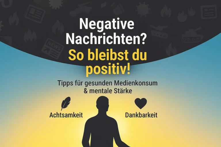 Umgang mit negativen Nachrichten