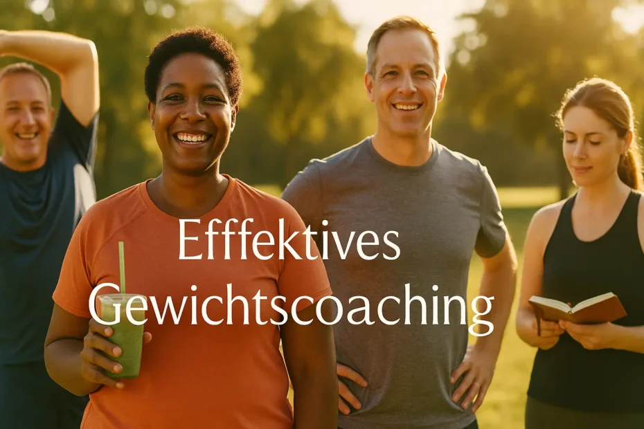 Effektives Gewichtscoaching für Ihre Traumfigur