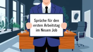 Sprüche für den ersten Arbeitstag im neuen Job