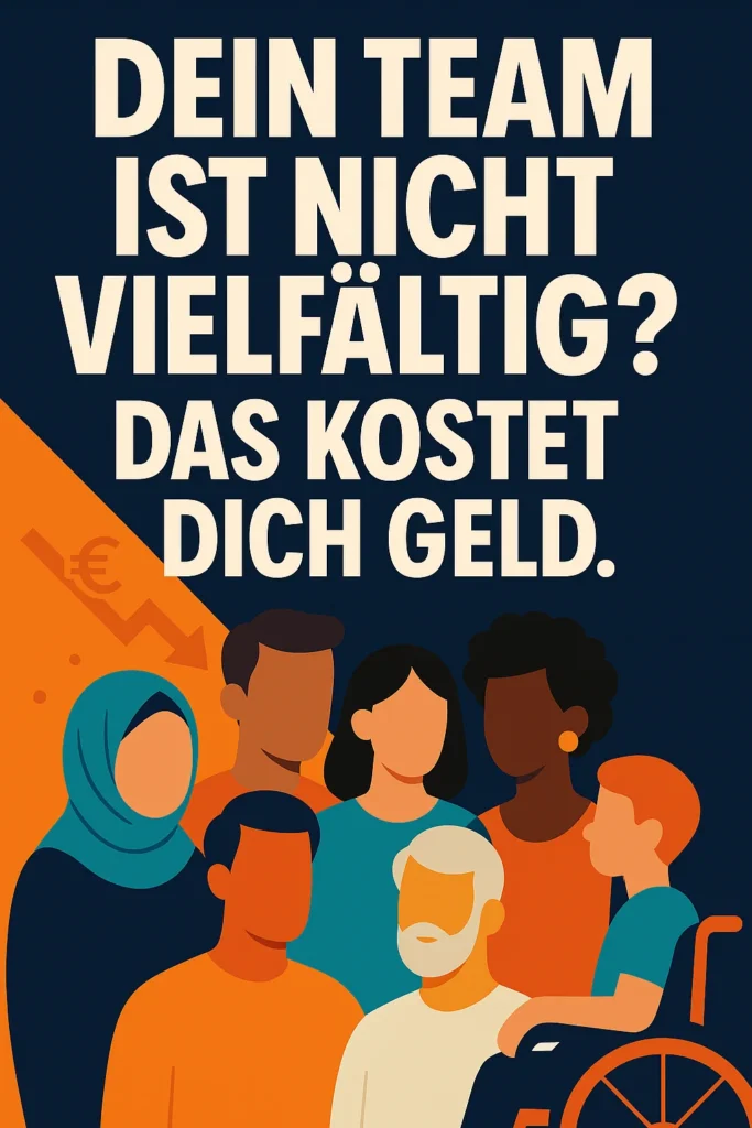 7 Wege, wie du Diversity und Inklusion am Arbeitsplatz schaffst DEIN TEAM IST NICHT VIELFÄLTIG? DAS KOSTET DICH GELD