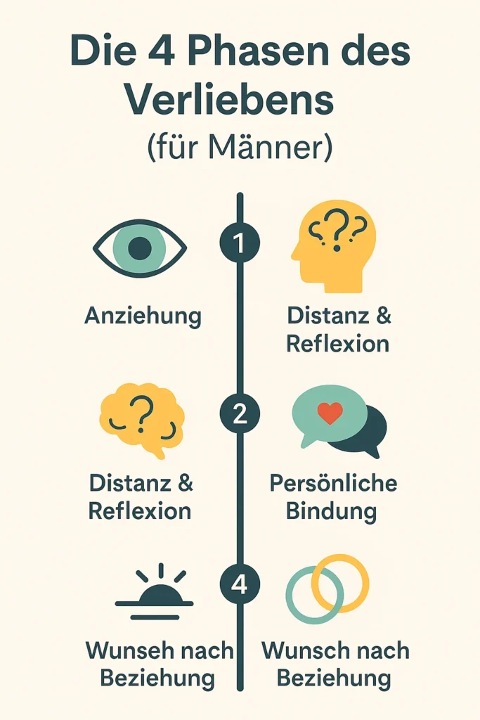 Männer Verlieben Sich Durch Distanz: Warum? Die 4 Phasen des Verliebens (für Männer)