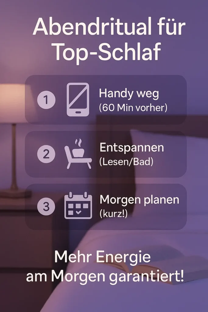 Lebensenergie steigern: Akku leer? SO lädst du ihn auf! Abendritual für Top-Schlaf