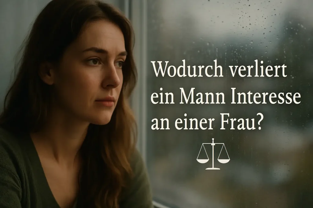 Wodurch verliert ein Mann Interesse an einer Frau