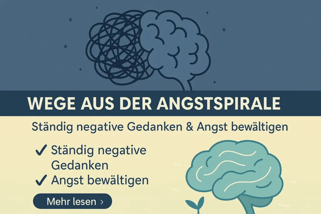 Ständig negative Gedanken und Angst: Wege hinaus Ständig negative Gedanken und Angst