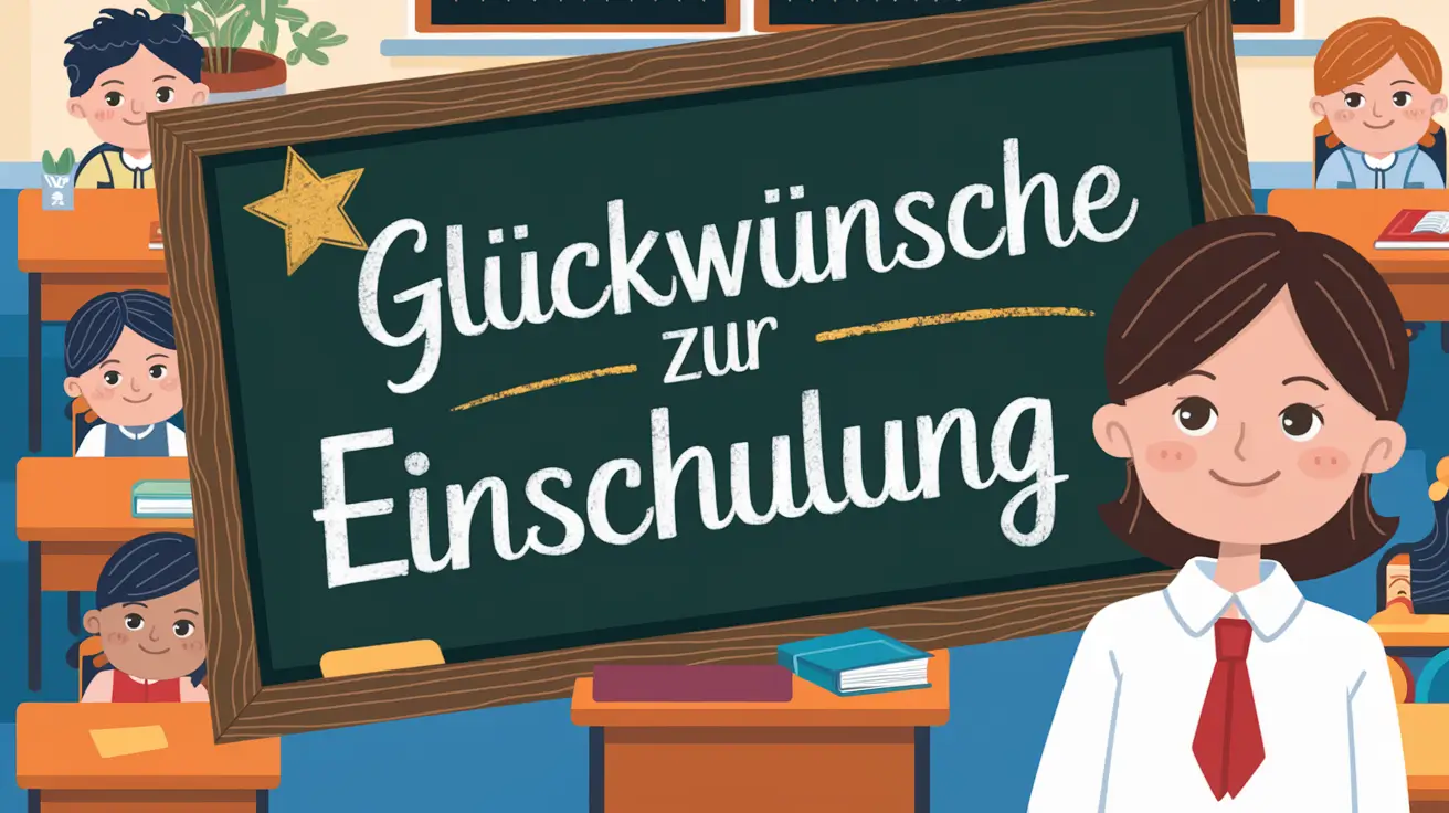 Glückwünsche zur Einschulung