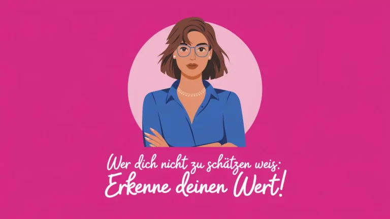 Wer dich nicht zu schätzen weiß