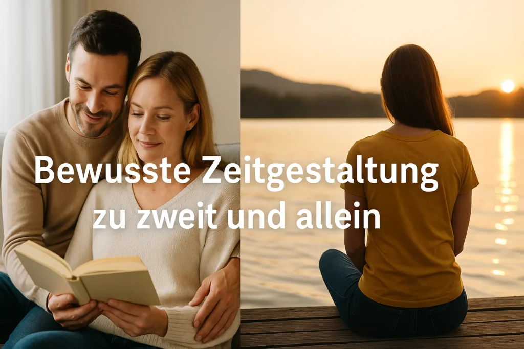 Beziehungen: Tipps für glückliche Partnerschaften Bewusste Zeitgestaltung zu zweit und allein