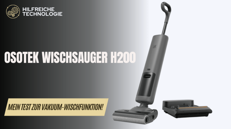 Osotek Wischsauger H200 PRO im Test: Saugt und wischt er wirklich so gut?