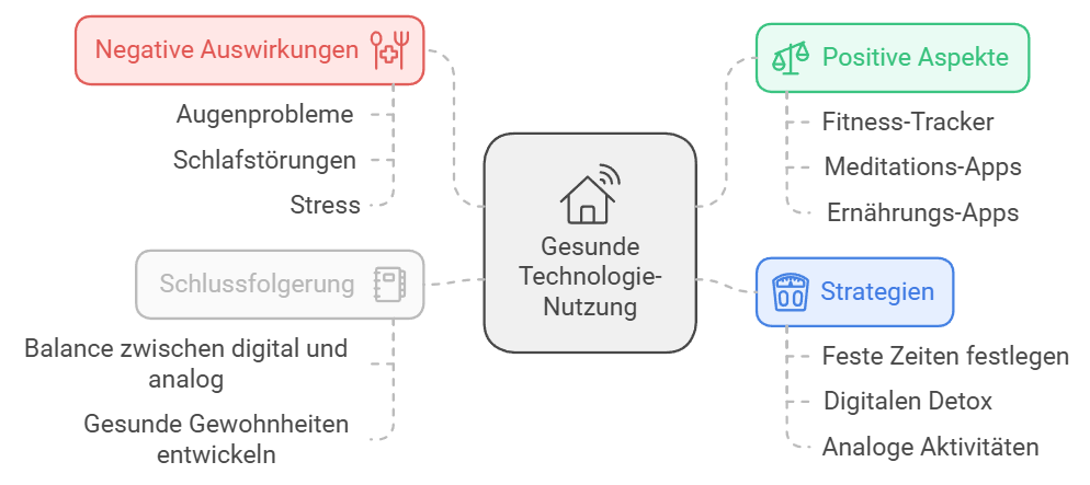 Auswirkungen von Bildschirmzeit auf die Gesundheit