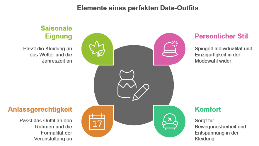 Elemente eines perfekten Date-Outfits