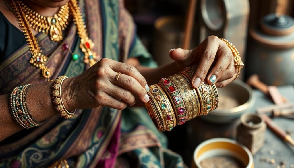 Traditionelle indische Handwerke