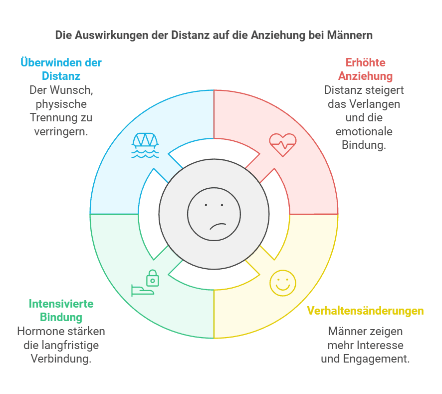 Männer verlieben sich durch Distanz