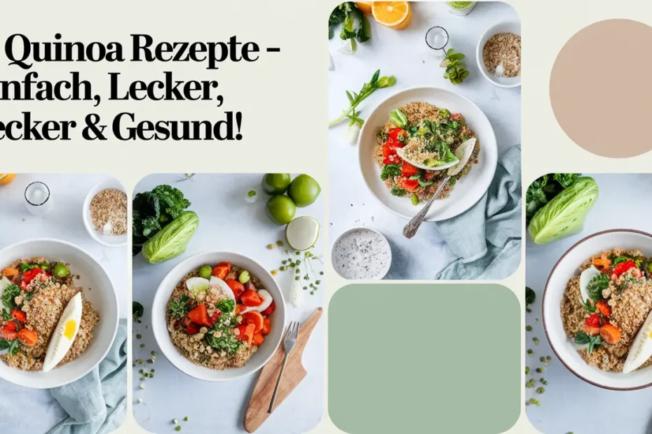 Die besten 10 Quinoa Rezepte für eine gesunde Ernährung