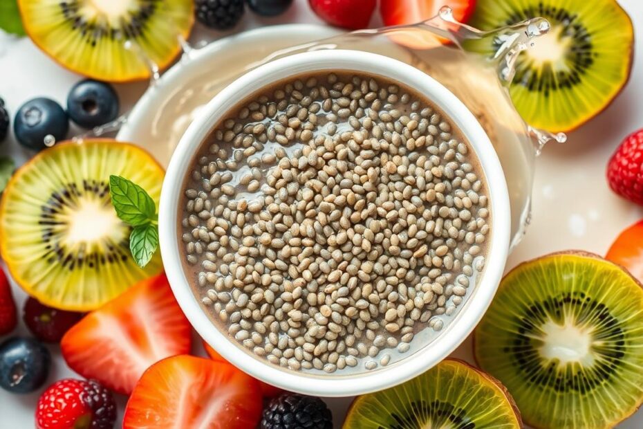 chia samen mit wasser zum abnehmen