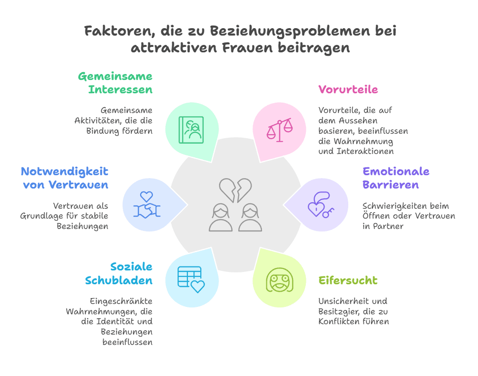 Wieso finde ich keinen Freund obwohl ich hübsch bin? Faktoren, die zu Beziehungsproblemen bei attraktiven Frauen beitragen
