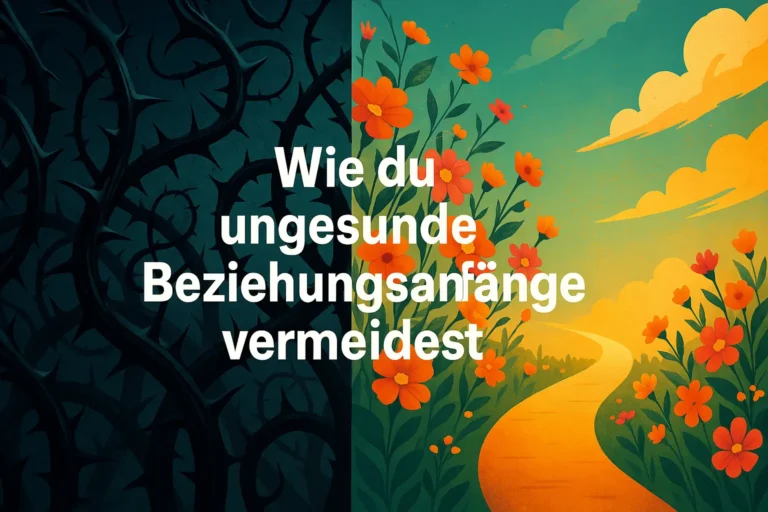 Ungesunde Beziehungsanfänge vermeiden