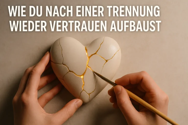 Wie du nach einer Trennung wieder Vertrauen aufbaust