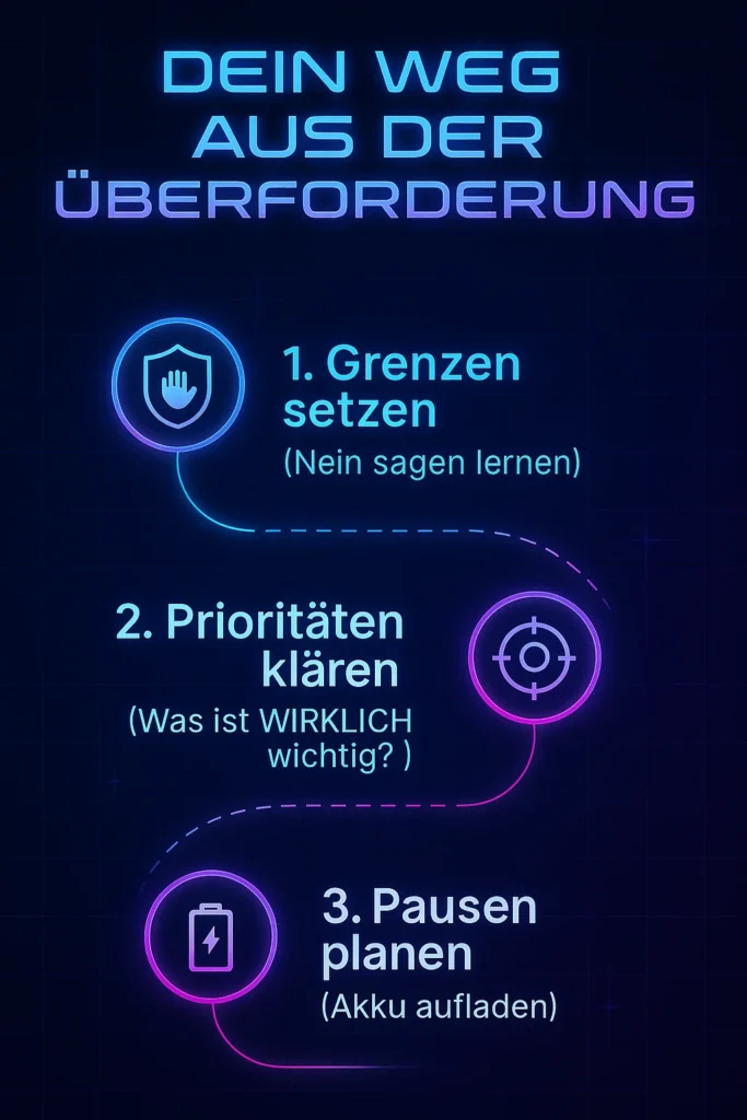 Warum du dich oft überfordert fühlst: Gründe & einfache Lösungen Dein Weg aus der Überforderung
