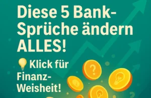 Bank Sprüche Weisheiten