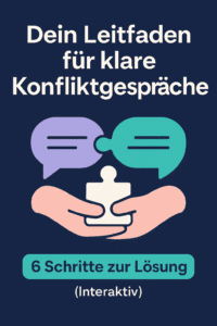 Konflikt Gesprächsleitfaden
