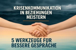 Krisenkommunikation in Beziehungen: So rettet ihr sie Krisenkommunikation in Beziehungen
