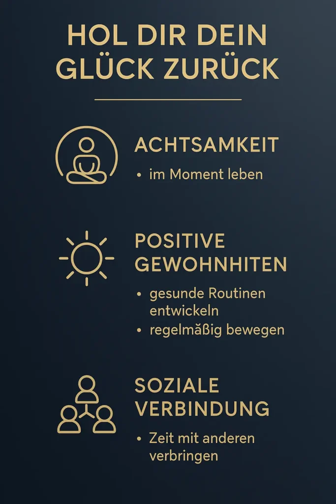 Hol dir dein Glück zurück: So geht's leicht! Hol dir dein Glück zurück