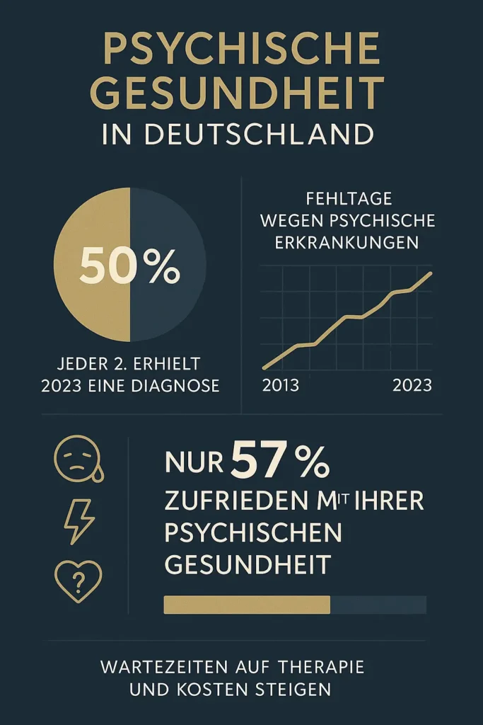 Mentale Gesundheit verbessern: Ihr Weg zu mehr Wohlbefinden Psychische Gesundheit in Deutschland
