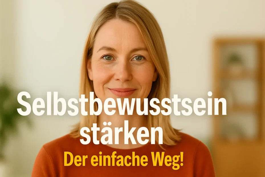 Selbstbewusstsein stärken