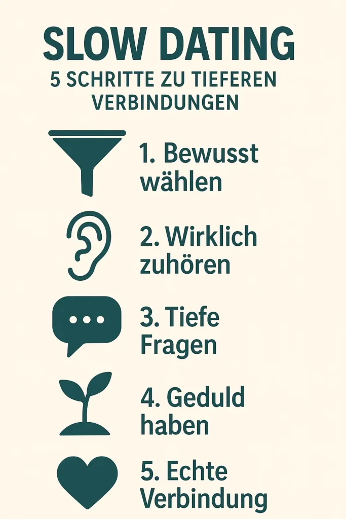 Slow Dating Trend: Endlich ECHTE Liebe finden? Slow Datting 5 Scrhitte