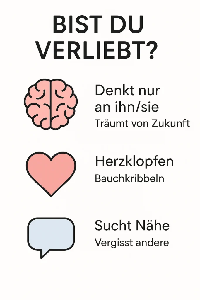 Anzeichen von Verliebtheit: Die 13 untrüglichen Hinweise, dass dein Herz heimlich Feuer fängt – Nr. 9 wird dich umhauen! | So entschlüsselst du deine Gefühle und triffst sichere Liebes-Entscheidungen Bist du verliebt?