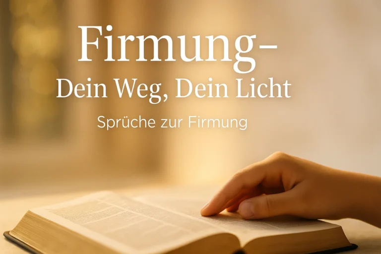 Kreative Sprüche und Ideen zur Firmung | Finde die perfekten Worte Kreative Sprüche und Ideen zur Firmung