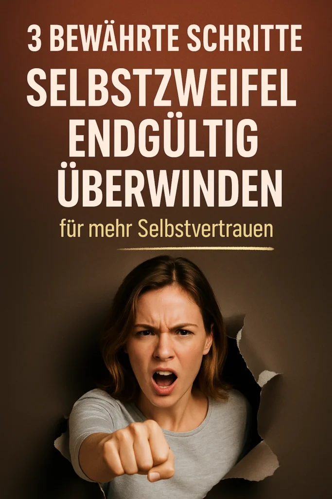3 bewährte Schritte: Selbstzweifel endgültig überwinden für mehr Selbstvertrauen Selbstzweifel endgültig überwinden für mehr Selbstvertrauen