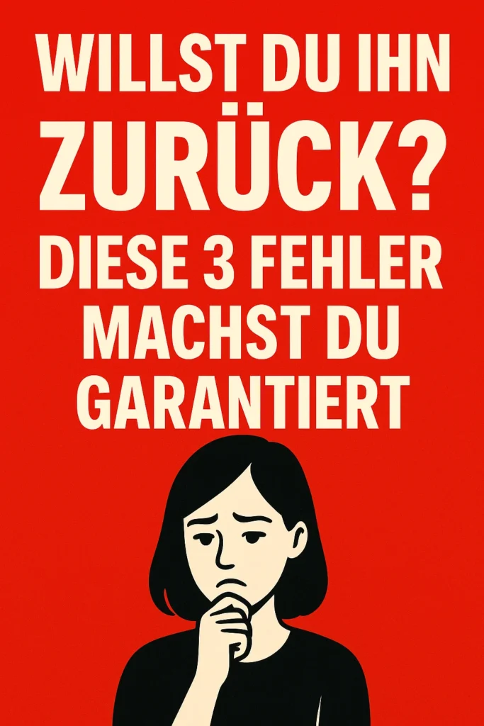 7 brutale Wahrheiten, um deine Liebe zurückzugewinnen WILLST DU IHN ZURÜCK? DIESE 3 FEHLER MACHST DU GARANTIERT