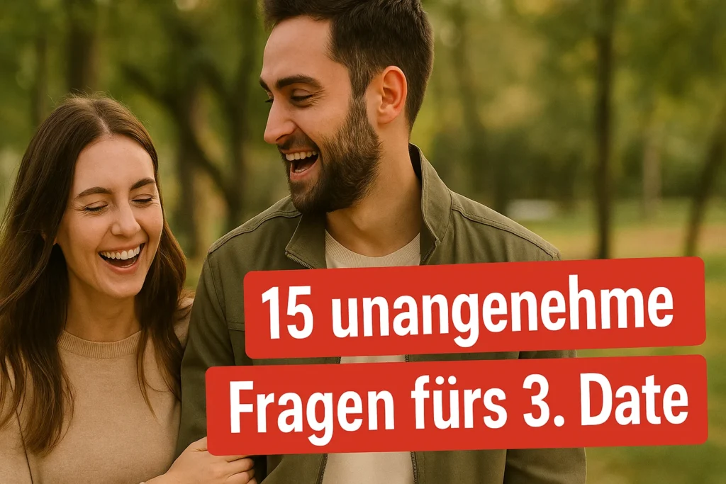 unangenehme Fragen fürs Dritte Date
