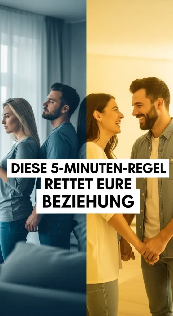 5 Minuten Regel rettet eure Beziehung