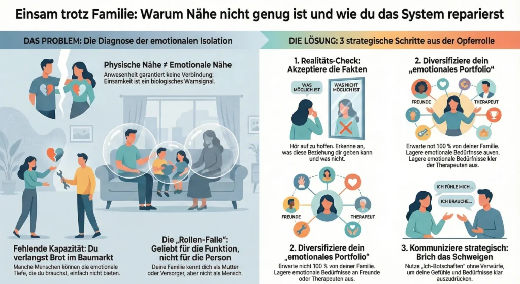 Einsam trotz Familie: System reparieren