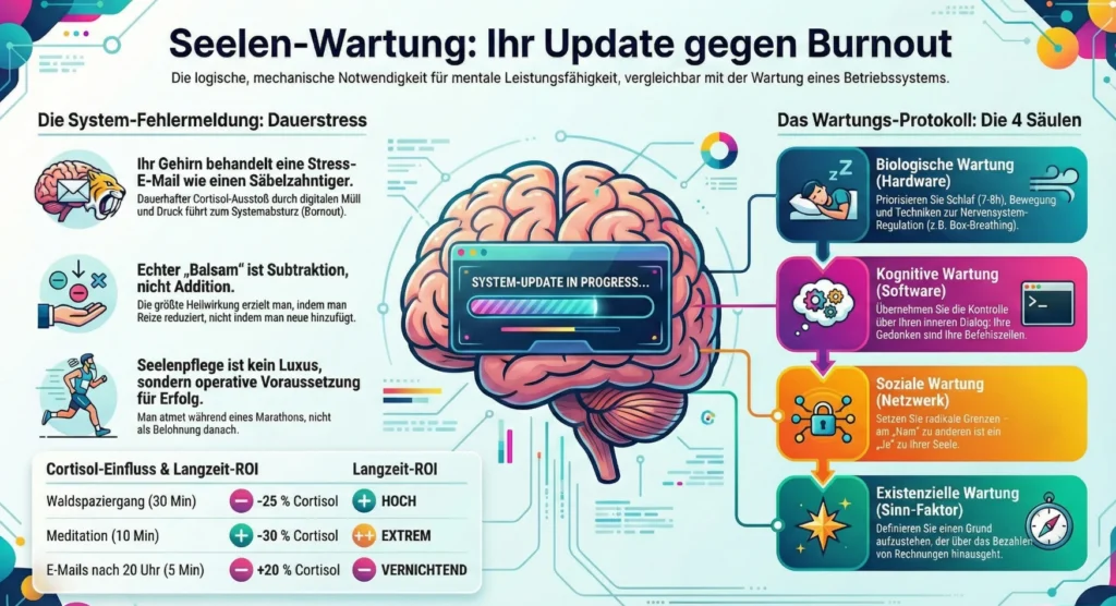 Seelen-Wartung: Update gegen Burnout