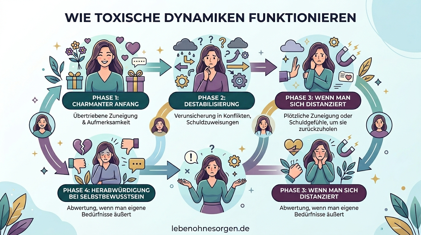 Toxische Dynamiken wirken subtil