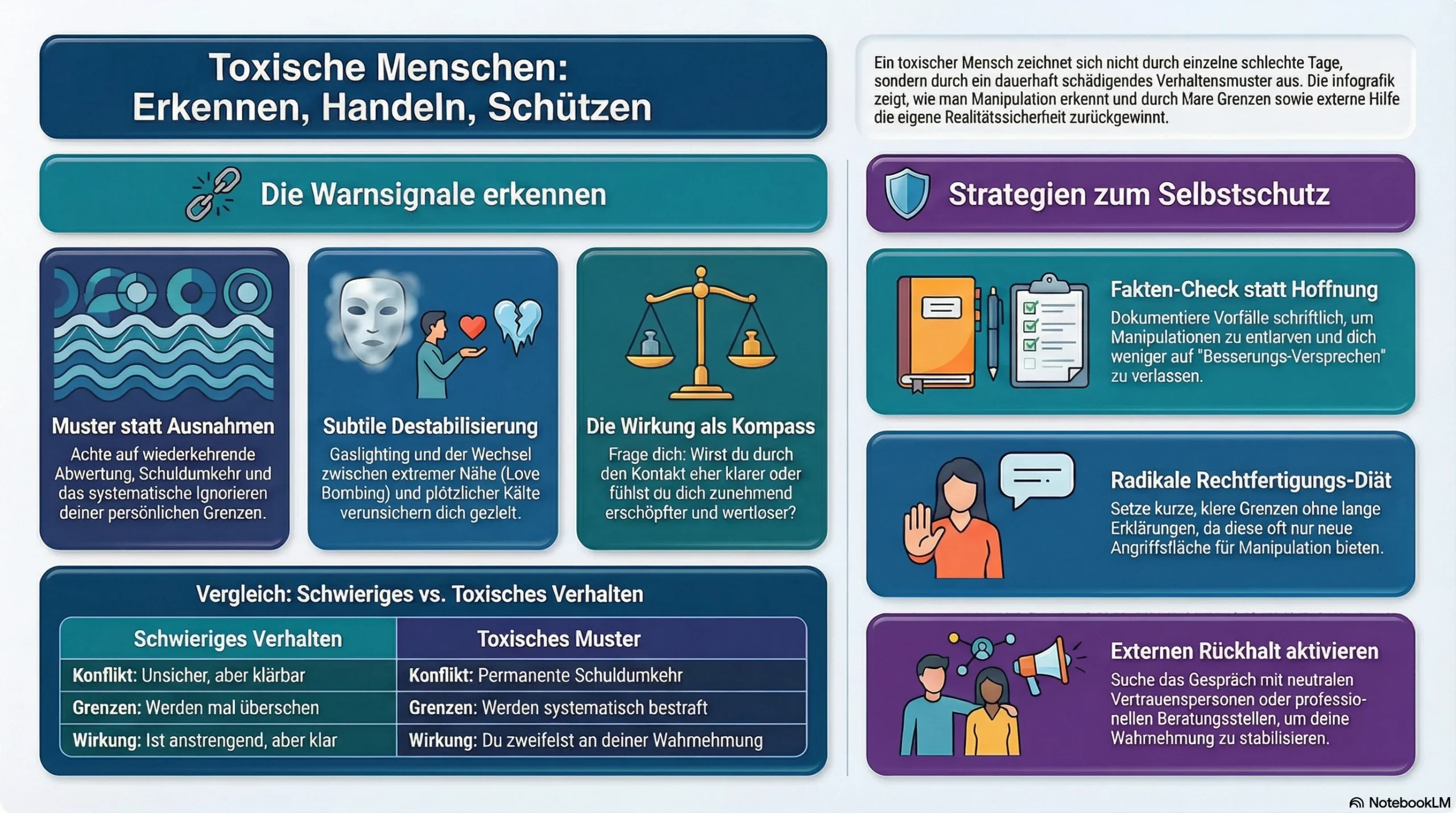 Ratgeber zu toxischem Verhalten